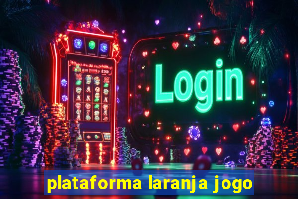 plataforma laranja jogo